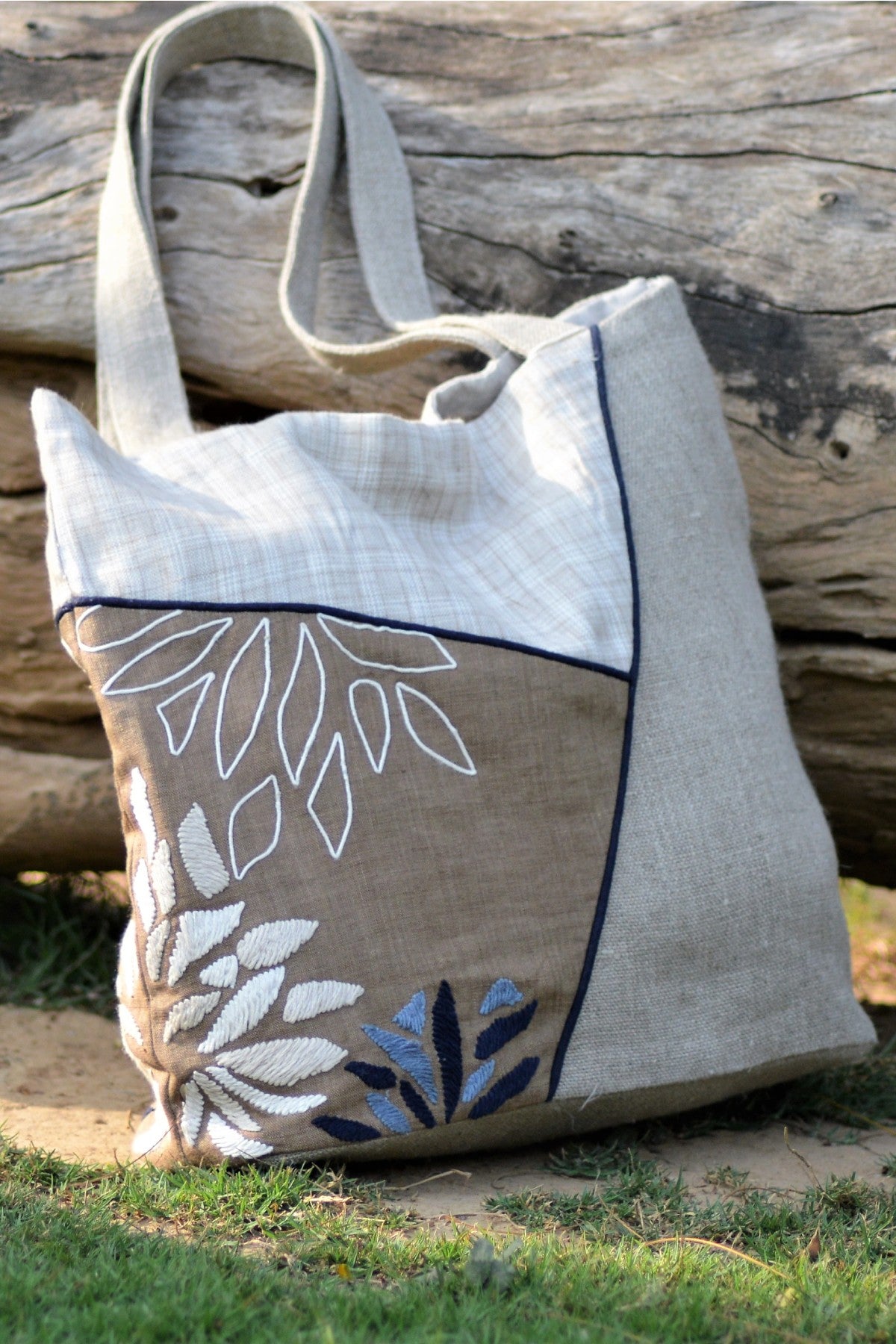 Buy Designer Linen Mix n Match Bag Online